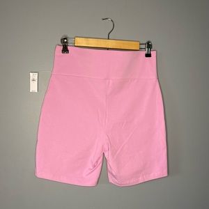 NWT bubblegum pink biker shorts
